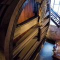 The tight space makes photography difficult
